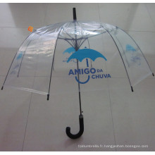 Tissu en plastique EVA J Handle Pole consécutive parapluie (YS-S001A)